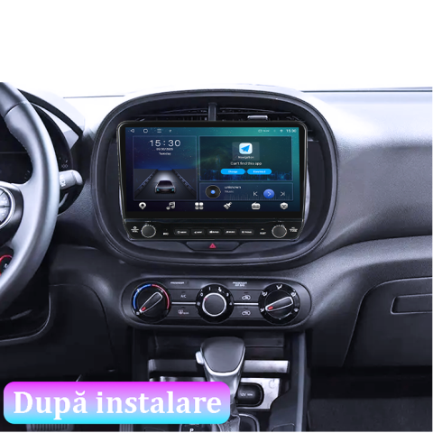 Navigatie dedicata Kia Soul 2019-2020 Tesla cu butoane rotative model 2024, 4GB RAM 64GB ROM, Procesor Quadcore, Android 14, Display QLED 10", DSP, Carplay&Android Auto [6]