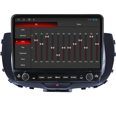 Navigatie dedicata Kia Soul 2019-2020 Tesla cu butoane rotative model 2024, 4GB RAM 64GB ROM, Procesor Quadcore, Android 14, Display QLED 10", DSP, Carplay&Android Auto [1]