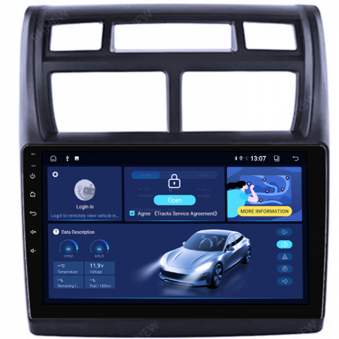 Kia - Navigatie dedicata Kia Sportage 2004-2010, 8GB RAM 128GB ROM, Octacore, Platforma 7862,Android 14, Display QLED 9", Suporta camera 360", DSP, Carplay&Android Auto,