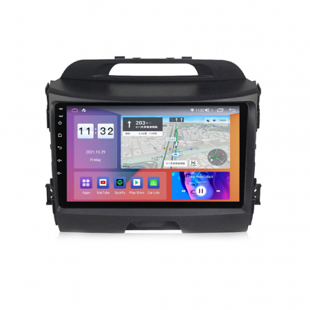 Navigatie dedicata Kia Sportage 2010-2015, 4GB RAM 64GB ROM, Octacore, Android 13, Display QLED 9", DSP, Carplay, Android Auto, Internet, Youtube, Waze, WIFI, Bluetooth [2]