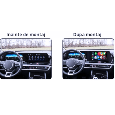 Navigatie dedicata Kia Sportage 2021+, 4GB RAM 64GB ROM, Procesor Qualcomm Octacore, Android 14, Rezolutie 2K, Display QLED 9", DSP, Carplay&Android Auto, SIM 4G [5]