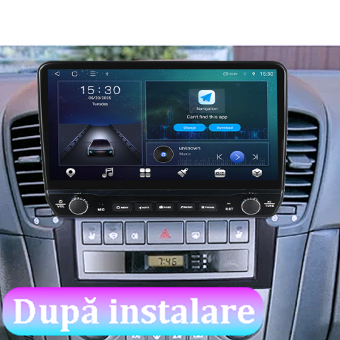 Navigatie dedicata Kia Sorento 2002-2011 Tesla cu butoane rotative model 2024, 4GB RAM 64GB ROM, Procesor Quadcore, Android 14, Display QLED 10", DSP, Carplay&Android Auto [6]