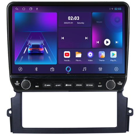 Navigatie dedicata Kia Sorento 2002-2011 Tesla cu butoane rotative model 2024, 4GB RAM 64GB ROM, Procesor Quadcore, Android 14, Display QLED 10", DSP, Carplay&Android Auto [4]