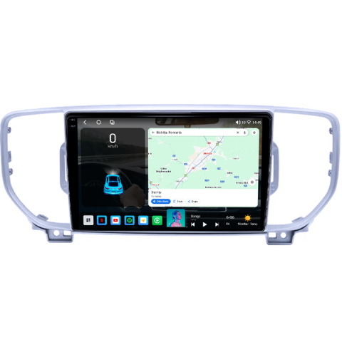 Navigatie dedicata Kia Sportage 4 KX5 2016-2018, 4GB RAM 64GB ROM, Procesor Qualcomm Octacore, Android 14, Rezolutie 2K, Display QLED 9", DSP, Carplay&Android Auto, SIM 4G [1]
