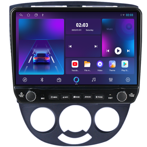 Navigatie dedicata Lacetti Excelle Tesla cu butoane rotative model 2024, 4GB RAM 64GB ROM, Procesor Quadcore, Android 14, Display QLED 10", DSP, Carplay&Android Auto [13]