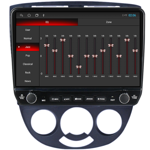 Navigatie dedicata Lacetti Excelle Tesla cu butoane rotative model 2024, 4GB RAM 64GB ROM, Procesor Quadcore, Android 14, Display QLED 10", DSP, Carplay&Android Auto [5]