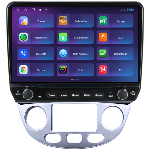 Navigatie dedicata Lacetti Excelle Tesla cu butoane rotative model 2024, 4GB RAM 64GB ROM, Procesor Quadcore, Android 14, Display QLED 10", DSP, Carplay&Android Auto [8]