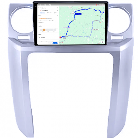 Navigatie dedicata Land Rover Discovery 3 2004-2005, 4GB RAM 64GB ROM, Octacore, Android 14, Display QLED 1K 9", Carplay&Android Auto, SIM 4G, Ventilator Activ [3]
