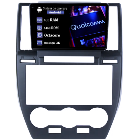 Rover Freelander 2 2006-2012 - Navigatie dedicata Land Rover Freelander 2 2006-2012, 4GB RAM 64GB ROM, Procesor Qualcomm Octacore, Android 14, Rezolutie 2K, Display QLED 9", DSP, Carplay&Android Auto, SIM 4G