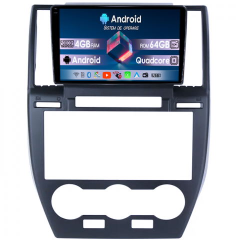 Land Rover - Navigatie dedicata Land Rover Freelander 2 2006-2012, 4GB RAM 64GB ROM, Quad Core, Display 9" QLED 1K, Carplay, Android 14, Bluetooth, Magazin Play, Suport Camere AHD