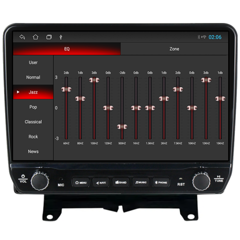 Navigatie dedicata Land Range Rover Tesla cu butoane rotative model 2024, 4GB RAM 64GB ROM, Procesor Quadcore, Android 14, Display QLED 10", DSP, Carplay&Android Auto [2]