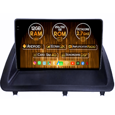 Lexus - Navigatie dedicata Lexus CT200H 2011-2018, 12GB RAM 256GB ROM, Android 14, Rezolutie 2K, Display QLED, 9", DSP, Carplay, Android Auto, Internet, Youtube, Waze, Wi Fi, USB