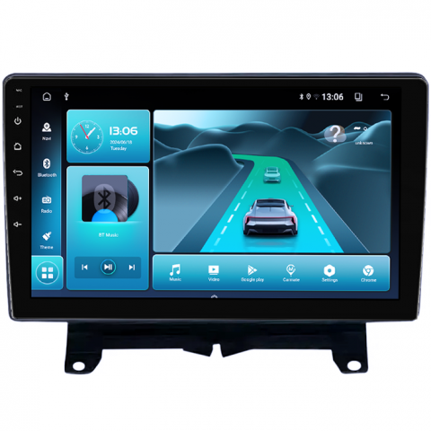 Navigatie dedicata Land Rover /Range Rover Sport 2005-2010, 8GB RAM 128GB ROM, Octacore, Platforma TS18, Android 13, Display QLED 9”, Suporta camera 360º, DSP, Carplay&Android Auto, SIM 4G, Ventilator [2]