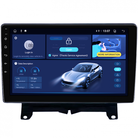 Navigatie dedicata Land Rover /Range Rover Sport 2005-2010, 8GB RAM 128GB ROM, Octacore, Platforma TS18, Android 13, Display QLED 9”, Suporta camera 360º, DSP, Carplay&Android Auto, SIM 4G, Ventilator [1]