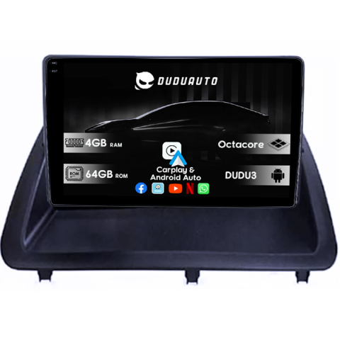 Navigatii Dedicate - Navigatie dedicata Lexus CT200H 2011-2018, DUDU3, 4GB RAM 64GB ROM, Octacore, Platforma 8581, Android, Display QLED 9", DSP, Carplay&AndroidAuto