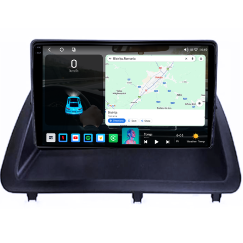 Navigatie dedicata Lexus CT200H 2011-2018, 4GB RAM 32GB ROM, Octacore, Android 14, Display QLED 1K 9", DSP, Carplay&Android Auto, SIM 4G, Bluetooth, Ventilator Activ [1]