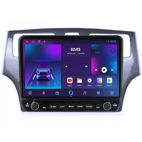 Navigatie dedicata Lexus ES250 2001-2006 Tesla cu butoane rotative model 2024, 4GB RAM 64GB ROM, Procesor Quadcore, Android 14, Display QLED 10", DSP, Carplay&Android Auto [4]