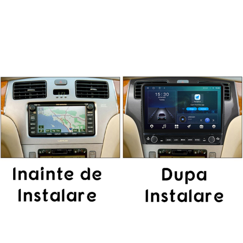 Navigatie dedicata Lexus ES250 2001-2006 Tesla cu butoane rotative model 2024, 4GB RAM 64GB ROM, Procesor Quadcore, Android 14, Display QLED 10", DSP, Carplay&Android Auto [6]