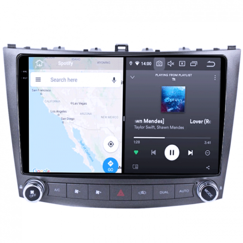 Navigatie dedicata Lexus IS250 2005-2013, 12GB RAM 256/512GB ROM, Android 13, Rezolutie 2K, Display QLED 9", DSP, Carplay&Android Auto, SIM 4G, Ventilator Activ, Suport Camere 360 [1]