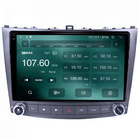 Navigatie dedicata Lexus IS250 2005-2013, 4GB RAM 64GB ROM, Quad Core, Display 9" QLED 1K, Carplay&Android Auto, Android 14, Suport Camere AHD [2]