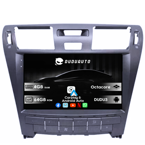 LS460/LS600 2006-2011 - Navigatie dedicata Lexus LS460/LS600 2006-2011, DUDU3, 4GB RAM 64GB ROM, Octacore, Platforma 8581, Android, Display QLED 9", DSP, Carplay&AndroidAuto