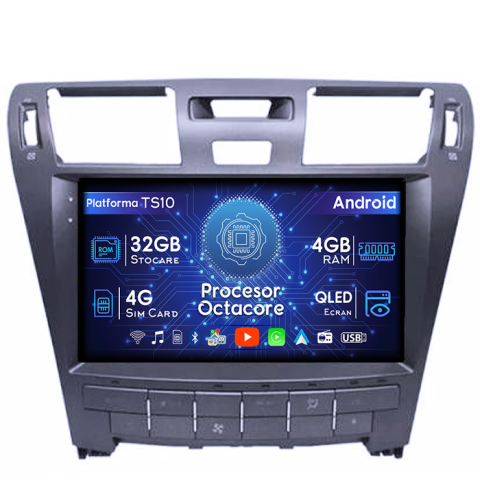 Lexus - Navigatie dedicata Lexus LS460/LS600 2006-2011, 4GB RAM 32GB ROM, Octacore, Android 14, Display QLED  9", DSP, Carplay&Android Auto, SIM 4G, Bluetooth, Ventilator Activ