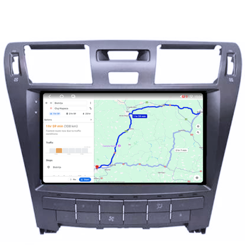 Navigatie dedicata Lexus LS460/LS600 2006-2011,4GB RAM 64GB ROM, Procesor Qualcomm Octacore, Android 14, Rezolutie 2K, Display QLED 10", DSP, Carplay&Android Auto, SIM 4G [6]