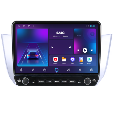 Navigatie dedicata Lexus RX300/330/350/400H 2003-2009 Tesla cu butoane rotative model 2024, 4GB RAM 64GB ROM, Procesor Quadcore, Android 14, Display QLED 10", DSP, Carplay&Android Auto [5]