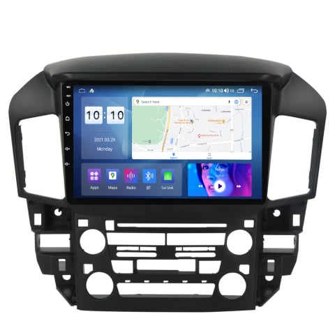 Harrier - Navigatie dedicata Lexus RX300, Harrier 1997-2003, 4GB RAM 64GB ROM, Quad Core, Display 9" QLED 1K, Carplay, Android 14, Bluetooth, Magazin Play, Suport Camere AHD