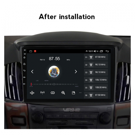 (Resigilata) Navigatie dedicata Lexus RX300, Harrier 1997-2003, 2GB RAM 32GB ROM, Quad Core, Display 9" IPS Full HD, Carplay, Android 13, Bluetooth, Magazin Play, Suport camere AHD [6]