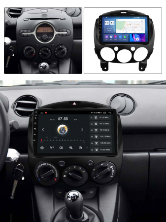 Navigatie dedicata Mazda 2 2007-2014, 4GB RAM 32GB ROM, Octacore, Android 14, Display QLED 1K 9", DSP, Carplay&Android Auto, SIM 4G, Bluetooth, Ventilator Activ [5]