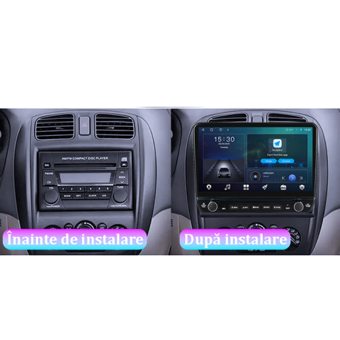 Navigatie dedicata Mazda 323 Tesla cu butoane rotative model 2024, 4GB RAM 64GB ROM, Procesor Quadcore, Android 14, Display QLED 10", DSP, Carplay&Android Auto [6]