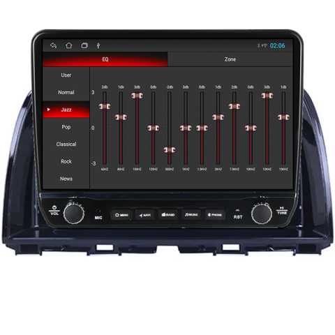 Navigatie dedicata Mazda CX-5 2012-2015 Tesla cu butoane rotative model 2024, 4GB RAM 64GB ROM, Procesor Quadcore, Android 14, Display QLED 10", DSP, Carplay&Android Auto [1]