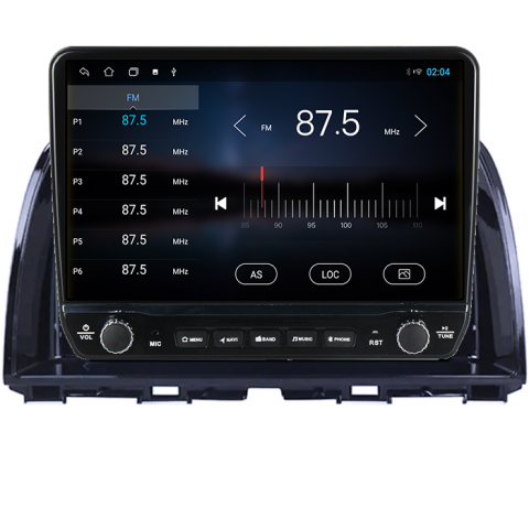 Navigatie dedicata Mazda CX-5 2012-2015 Tesla cu butoane rotative model 2024, 4GB RAM 64GB ROM, Procesor Quadcore, Android 14, Display QLED 10", DSP, Carplay&Android Auto [2]