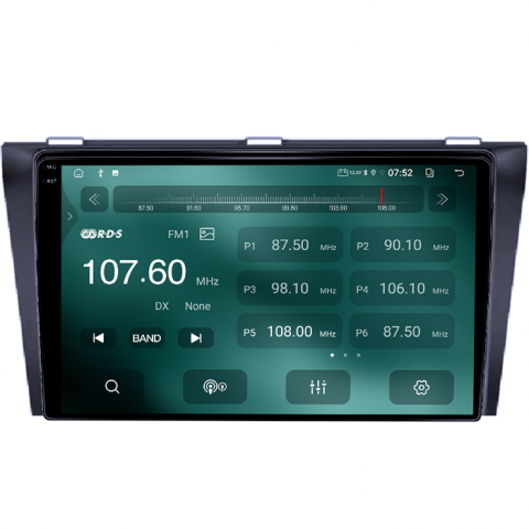 Navigatie dedicata Mazda 3 2004-2009, 4GB RAM 64GB ROM, Quad Core, Display 9" QLED 1K, Carplay, Android 14, Bluetooth, Magazin Play, Suport Camere AHD [2]