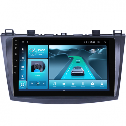 (Resigilata) Navigatie dedicata Mazda 3 2013-2016, 2GB RAM 32GB ROM, Quad Core, Display 9" IPS Full HD, Carplay&Android Auto, Android 14, Suport camere AHD [1]