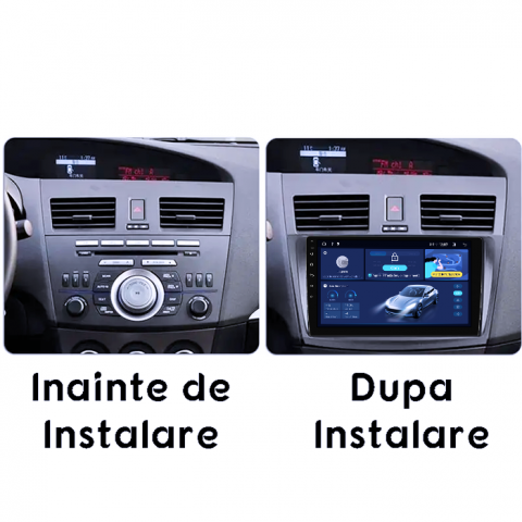 (Resigilata) Navigatie dedicata Mazda 3 2013-2016, 2GB RAM 32GB ROM, Quad Core, Display 9" IPS Full HD, Carplay&Android Auto, Android 14, Suport camere AHD [3]