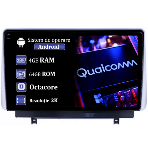 Mazda 3 2020+ - Navigatie dedicata Mazda 3 2020+, 4GB RAM 64GB ROM, Procesor Qualcomm Octacore, Android 14, Rezolutie 2K, Display QLED 9", DSP, Carplay&Android Auto, SIM 4G