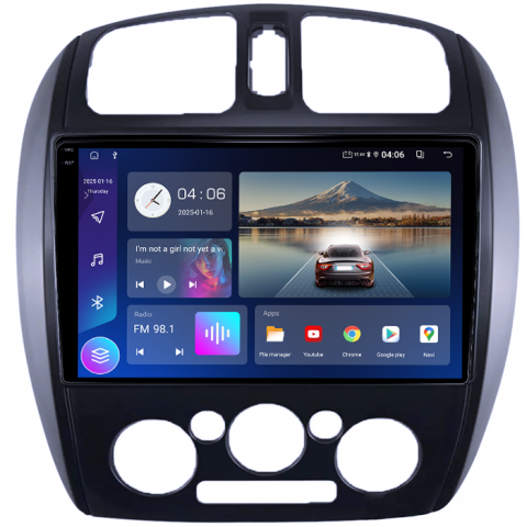 Navigatie dedicata MAZDA 323, 4GB RAM 64GB ROM, Quad Core, Display 9" QLED 1K, Carplay, Android 14, Bluetooth, Magazin Play, Suport Camere AHD [3]