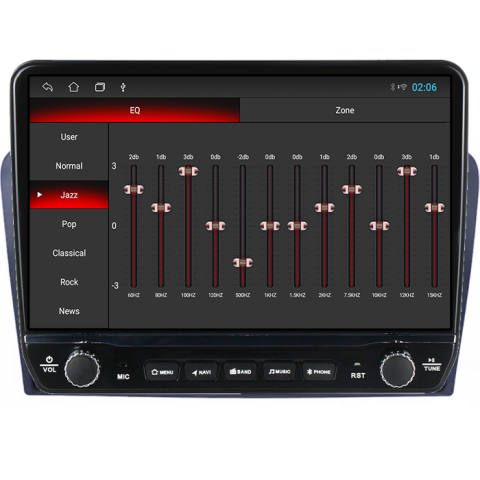 Navigatie dedicata MAZDA 3 2004-2009 Tesla cu butoane rotative model 2024, 4GB RAM 64GB ROM, Procesor Quadcore, Android 14, Display QLED 10", DSP, Carplay&Android Auto [1]