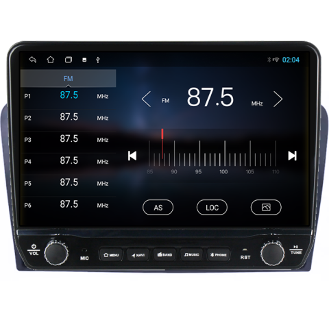 Navigatie dedicata MAZDA 3 2004-2009 Tesla cu butoane rotative model 2024, 4GB RAM 64GB ROM, Procesor Quadcore, Android 14, Display QLED 10", DSP, Carplay&Android Auto [2]
