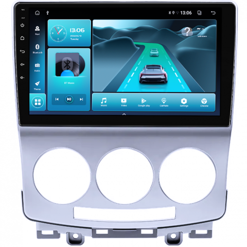 Navigatie dedicata Mazda 5 2005-2010, 8GB RAM 128GB ROM, Octacore, Platforma TS18, Android 13, Display QLED 9”, Suporta camera 360º, DSP, Carplay&Android Auto, SIM 4G, Ventilator Activ [2]