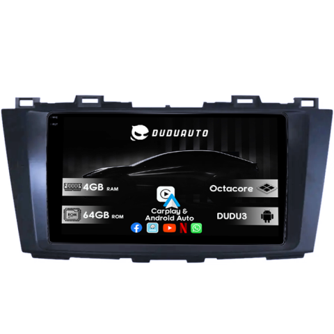 Mazda 5 2010-2015 - Navigatie dedicata Mazda 5 2010-2015, DUDU3, 4GB RAM 64GB ROM, Octacore, Platforma 8581, Android, Display QLED 9", DSP, Carplay&AndroidAuto