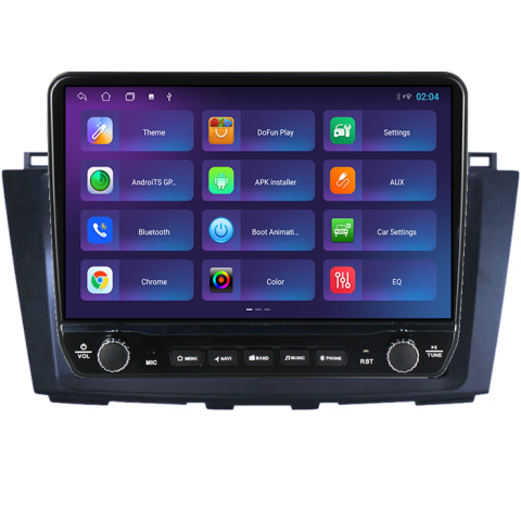 Navigatie dedicata Mazda 5 2010-2015 Tesla cu butoane rotative model 2024, 4GB RAM 64GB ROM, Procesor Quadcore, Android 14, Display QLED 10", DSP, Carplay&Android Auto [3]