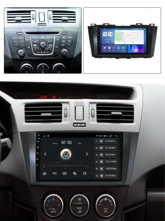Navigatie dedicata Mazda 5 2010-2015, 4GB RAM 32GB ROM, Octacore, Android 14, Display QLED 1K 9", DSP, Carplay&Android Auto, SIM 4G, Bluetooth, Ventilator Activ [4]