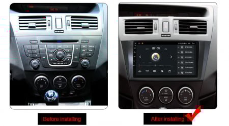 Navigatie dedicata Mazda 5 2010-2015, 4GB RAM 32GB ROM, Octacore, Android 14, Display QLED 1K 9", DSP, Carplay&Android Auto, SIM 4G, Bluetooth, Ventilator Activ [3]