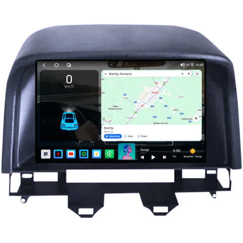 Navigatie dedicata Mazda 6 2002-2008, 4GB RAM 32GB ROM, Octacore, Android 14, Display QLED 1K 9", DSP, Carplay&Android Auto, SIM 4G, Bluetooth, Ventilator Activ [1]
