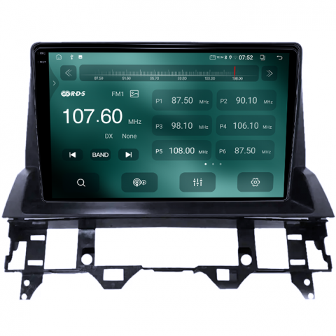 Navigatie dedicata Mazda 6 2002-2008, 4GB RAM 64GB ROM, Quad Core, Display 9" QLED 1K, Carplay, Android 14, Bluetooth, Magazin Play, Suport Camere AHD [3]