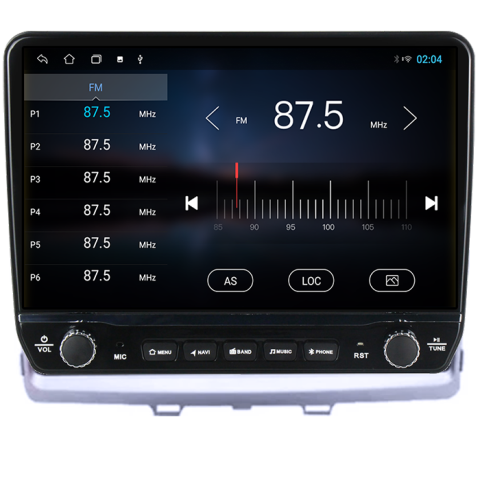 Navigatie dedicata Mazda 8 2011 Tesla cu butoane rotative model 2024, 4GB RAM 64GB ROM, Procesor Quadcore, Android 14, Display QLED 10", DSP, Carplay&Android Auto [2]