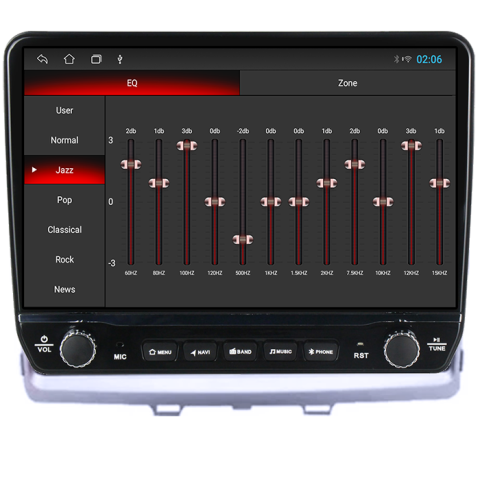 Navigatie dedicata Mazda 8 2011 Tesla cu butoane rotative model 2024, 4GB RAM 64GB ROM, Procesor Quadcore, Android 14, Display QLED 10", DSP, Carplay&Android Auto [1]